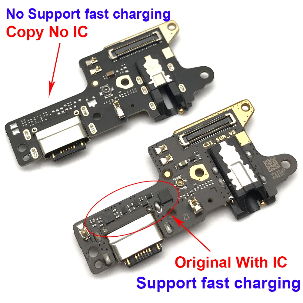 Оригинальный USB-разъем для док-станции зарядки Xiaomi Redmi 9 9A 8A 3 3S 4 4X 5 5A 6 6A 7 7A |