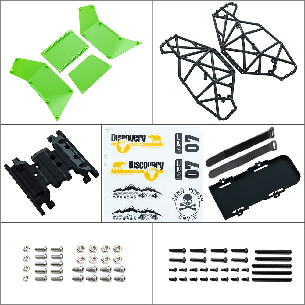 1/10 RC горный Багги рулон клетка корпус высокопрочный композитный нейлон пластик