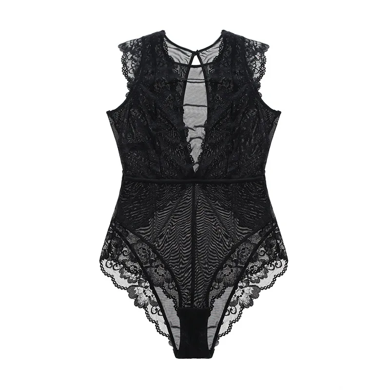 

Пикантная ночная рубашка с глубоким V-образным вырезом и прозрачной кружевной сеткой, мягкая и удобная ночная рубашка