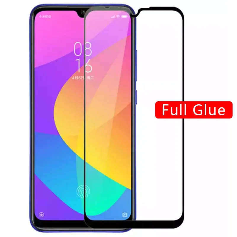 Чехол для xiaomi mi a3 lite закаленное стекло защита экрана на ksio a 3 3a a3lite полное покрытие