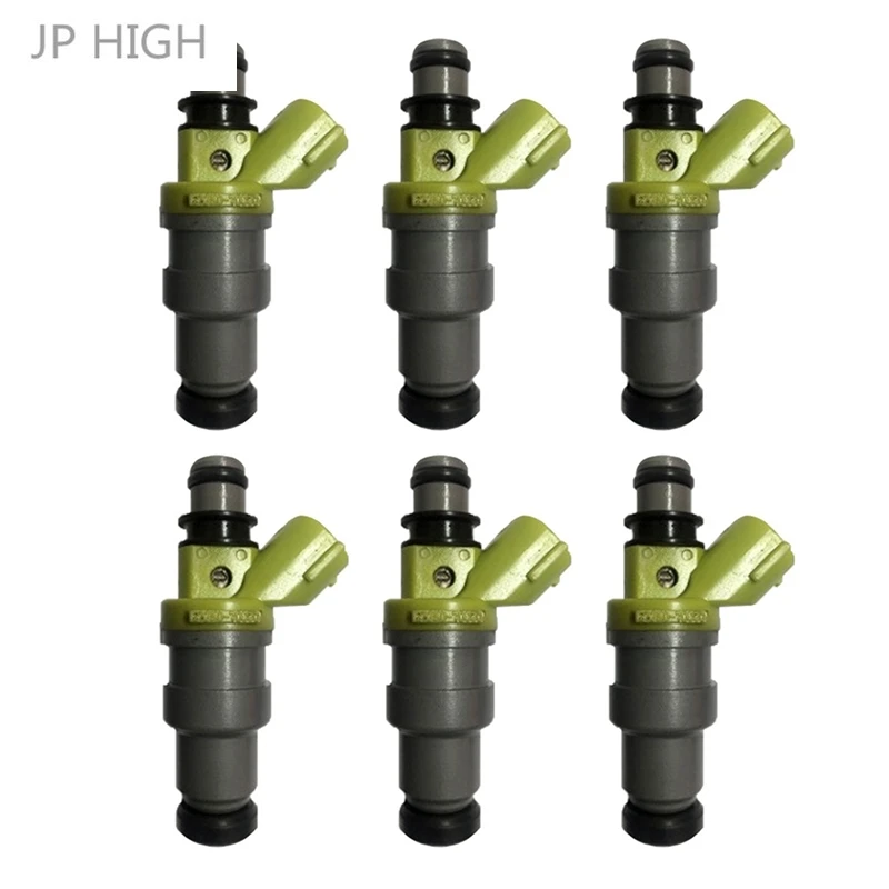 

6 Pcs Fuel Injector Nozzles for TOYOTA CRESSIDA SUPRA 3.0L 23250-70080 312CC 1989-92 Part Number:2325070080 2320970080