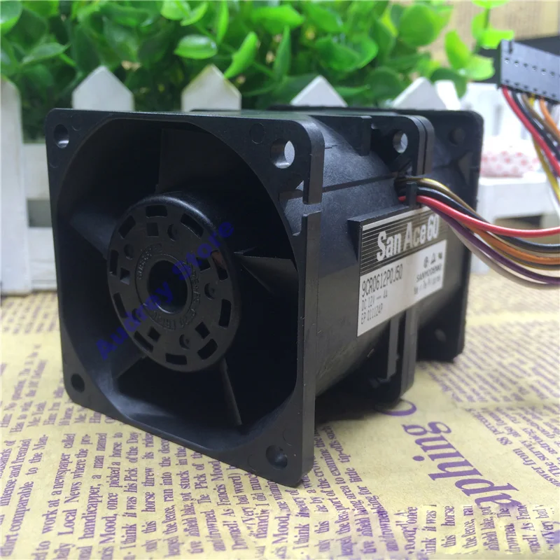 

SANYO 9CR0612P0J50 6076 12 В 4A6CM Калибр суперзарядка вентилятор воздуходувка для автомобиля