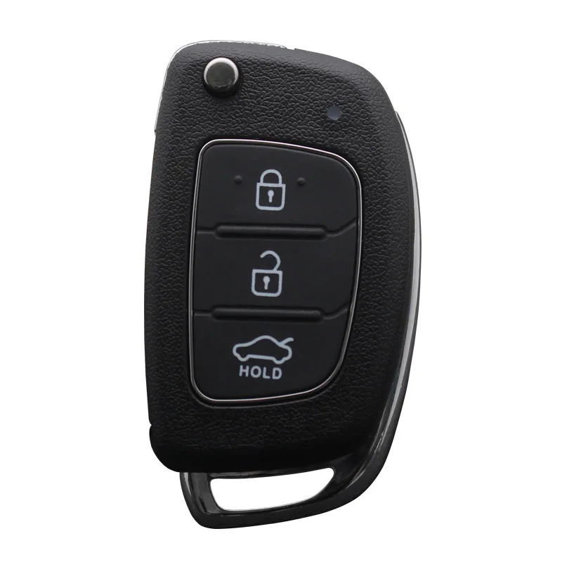 

para Hyundai carcasa plegable para llave de coche, 3 botones, remota, Solaris IX35 IX45 ELANTRA Verna Solaris locksmith tools