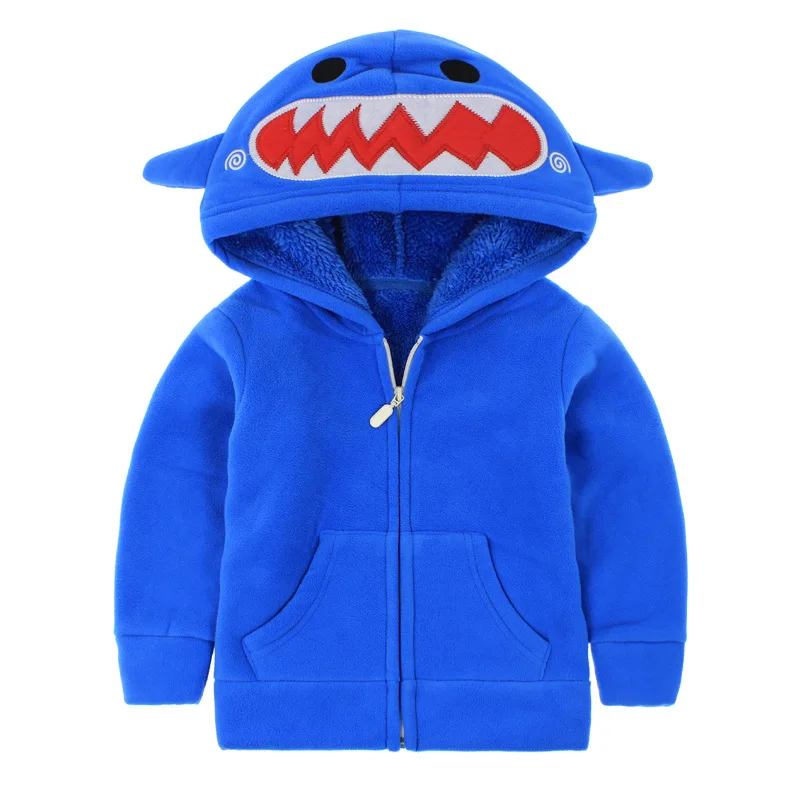 

Children 's Clothing Boys ' Jacket Autumn New Cardigan Boys ' Mid-Length Fleece
