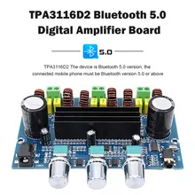 Bluetooth 5.0 Power Amplifier Module 2.1 Channel TPA3116D2 100W+2*50W Stereo Sound Digital Audio Amp