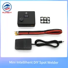 Умный мини-аппарат для точечной сварки DIY 18650 OLED с автоматическим и ручным переключением на литиевой батарее, сварочный аппарат