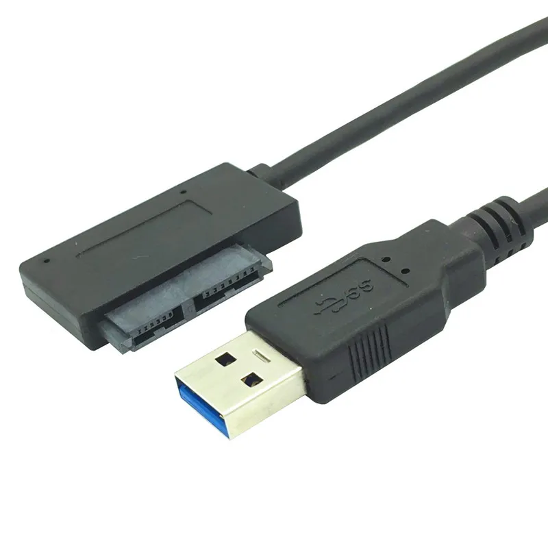 Кабель-переходник с USB 3 0 на Micro SATA для жесткого диска 1 8 дюймов переходник 7 + 6Pin 13Pin