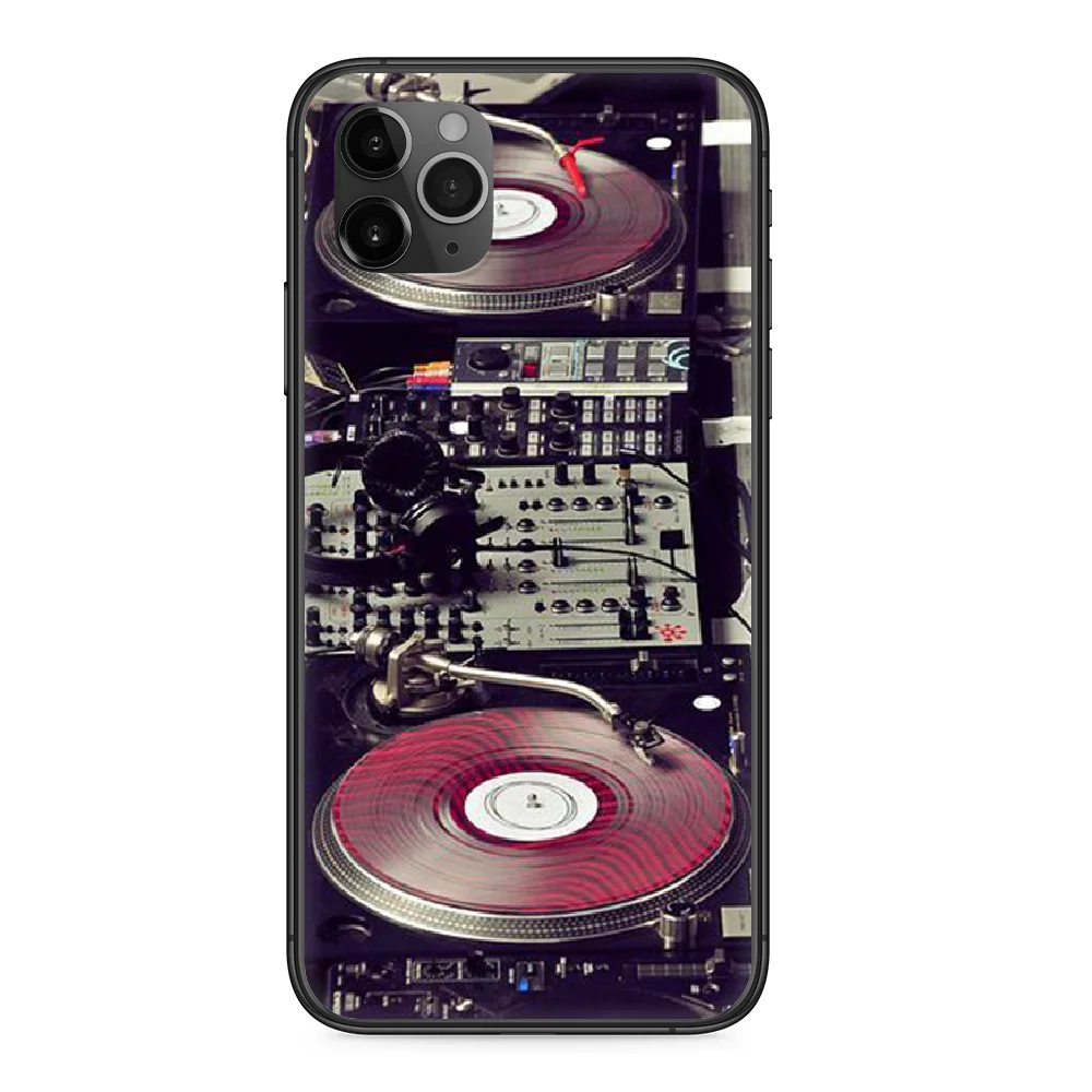 DJ контроллер миксер Музыкальный Чехол для телефона iphone 4 4s 5 5S SE 5C 6 6S 7 8 plus X XS XR 11 PRO
