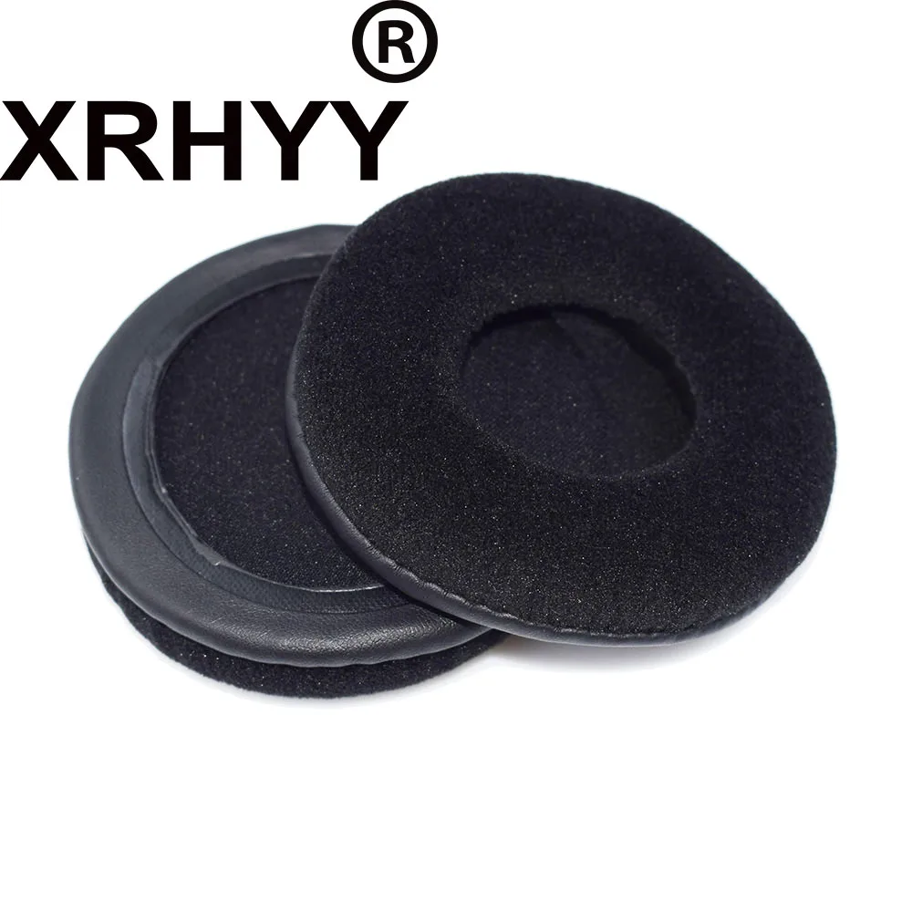 Черные Сменные велюровые амбушюры XRHYY 80 мм для звуковой техники детской модели WS70