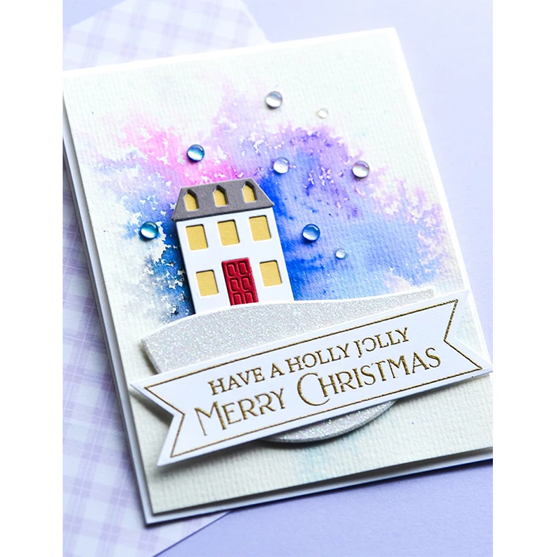 

Panalisacraft Cute house Metal Cutting Dies Stencils for DIY Scrapbooking/album Decorative Embossing DIY Paper Cards