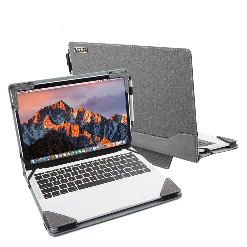 Универсальный чехол для ноутбука HP Chromebook 11 v010nr 6 дюйма защитный кожаная сумка с