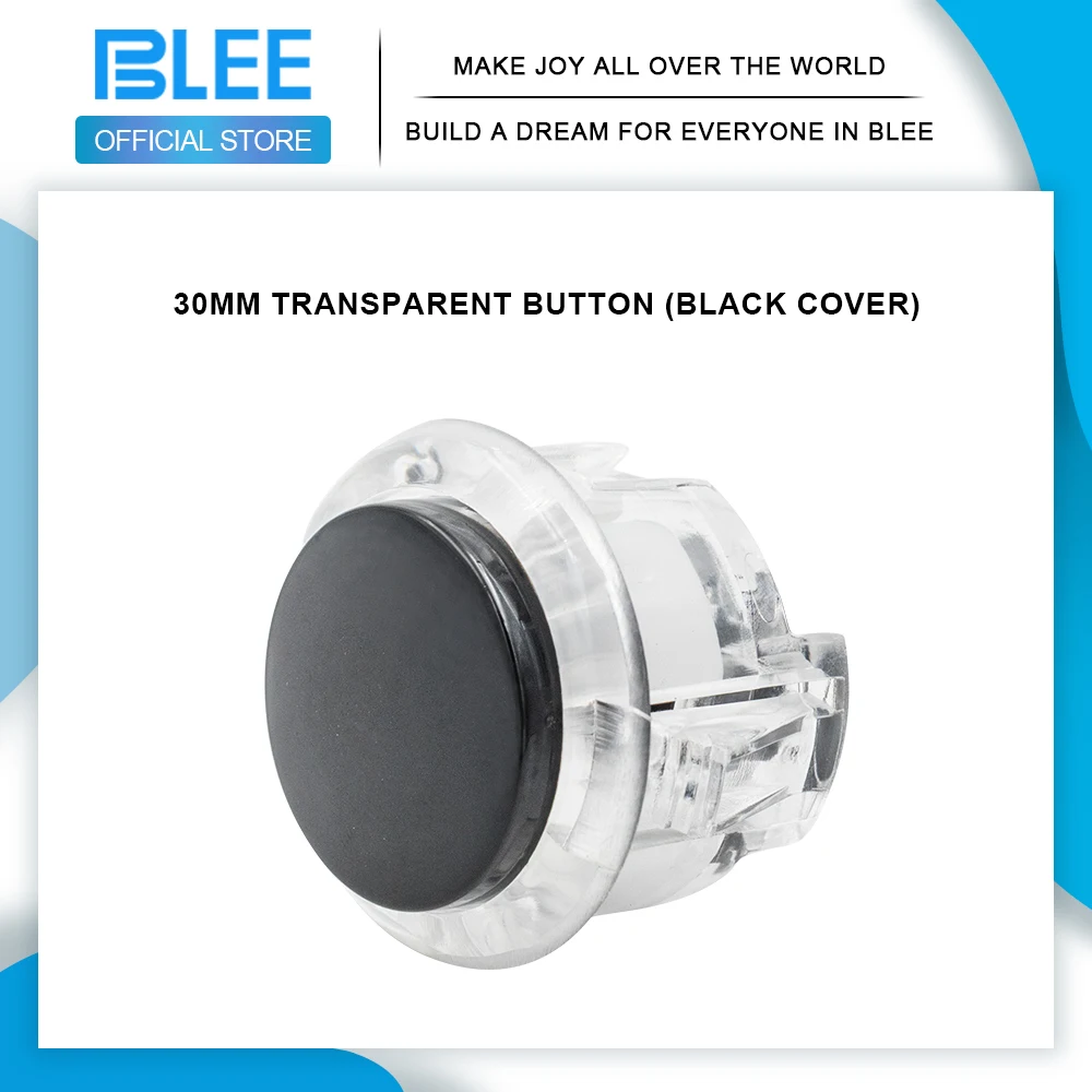 30 мм аркадный светодиодный светильник с подсветкой кнопочный Встроенный