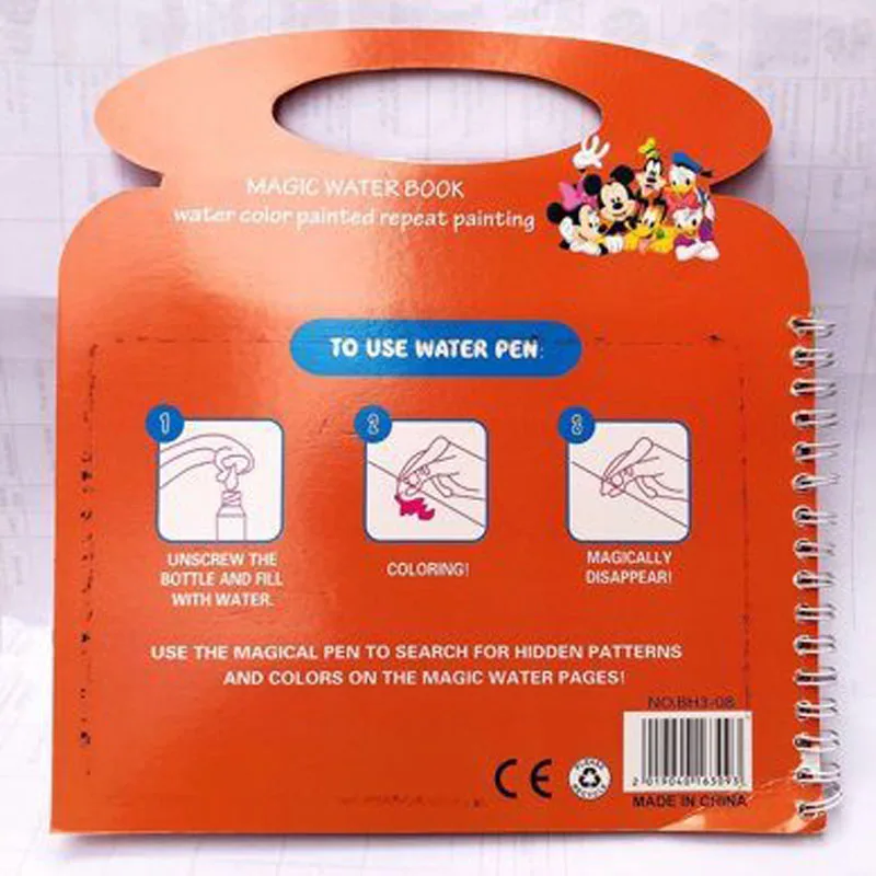

Montessori Coloring Book Doodle & Reusable Magic Pen Painting Drawing Board For Kids Baby Educational Birthday Toy Gifts