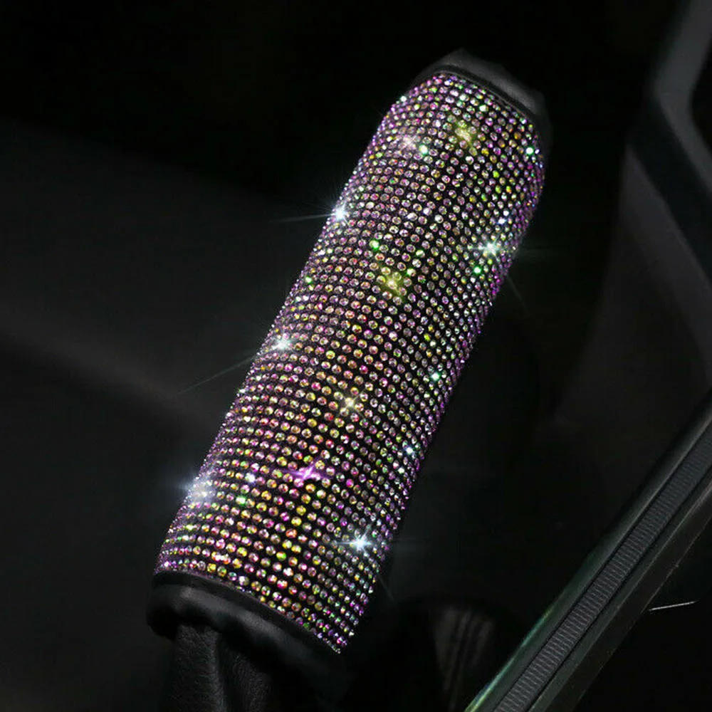 38CM Car Steering Wheel Covers Bling Crystal Rhinestone Auto Protectors For Women Girls Accessories | Автомобили и мотоциклы
