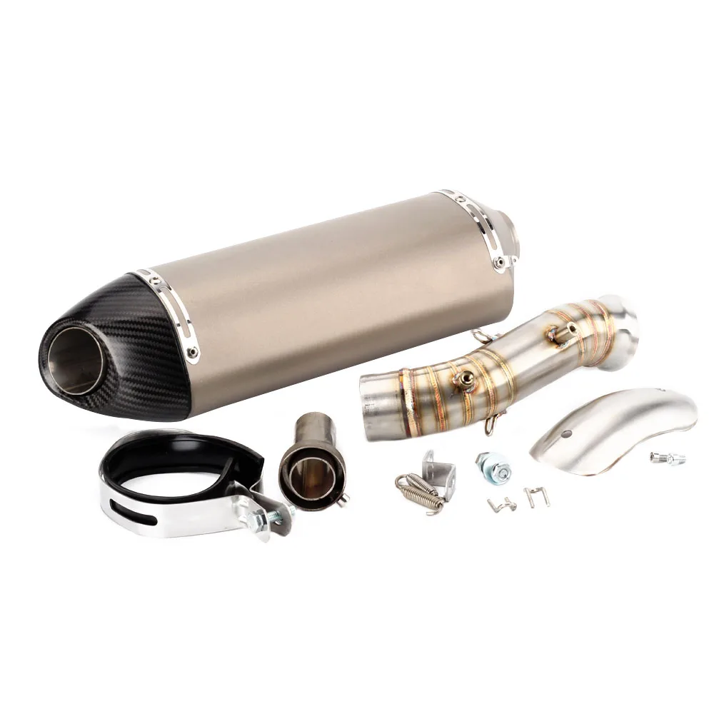 

790 мотоцикл для KTM Duke 790 2018 2019 Escape Slip on мотоцикл глушитель и соединительная система труб и тепловой щит