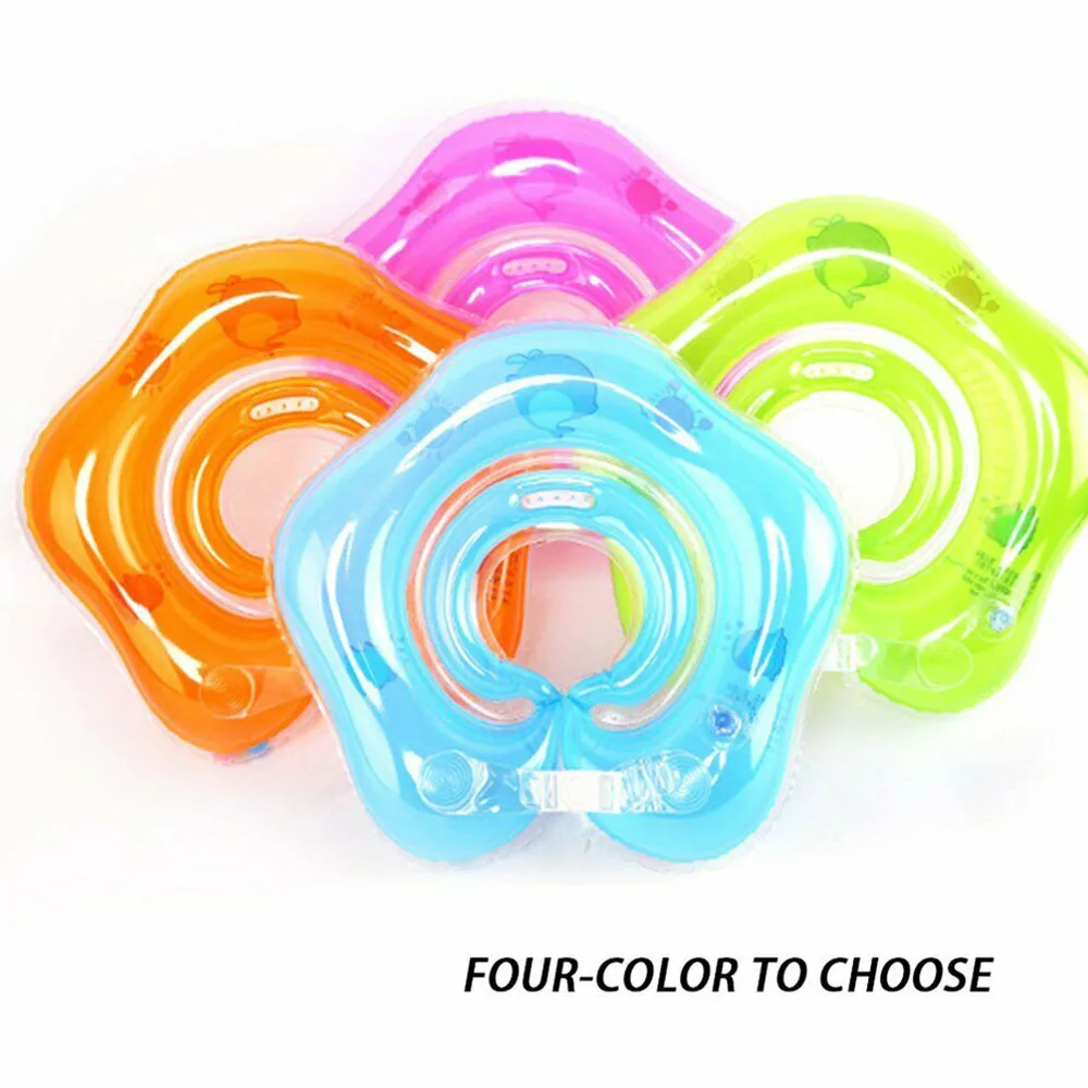 

Baby Bathing Circle Swimming Baby Accessories Neck Ring Tube Safety Infant Float Circle For Bathing Summer Pool Accessories