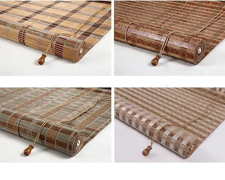 Роллер Tela Rolety Rzymskie For Love Bamboo Persianas Cortinas Estores engravles Para Ventanas Rolgordijnen оконные шторы