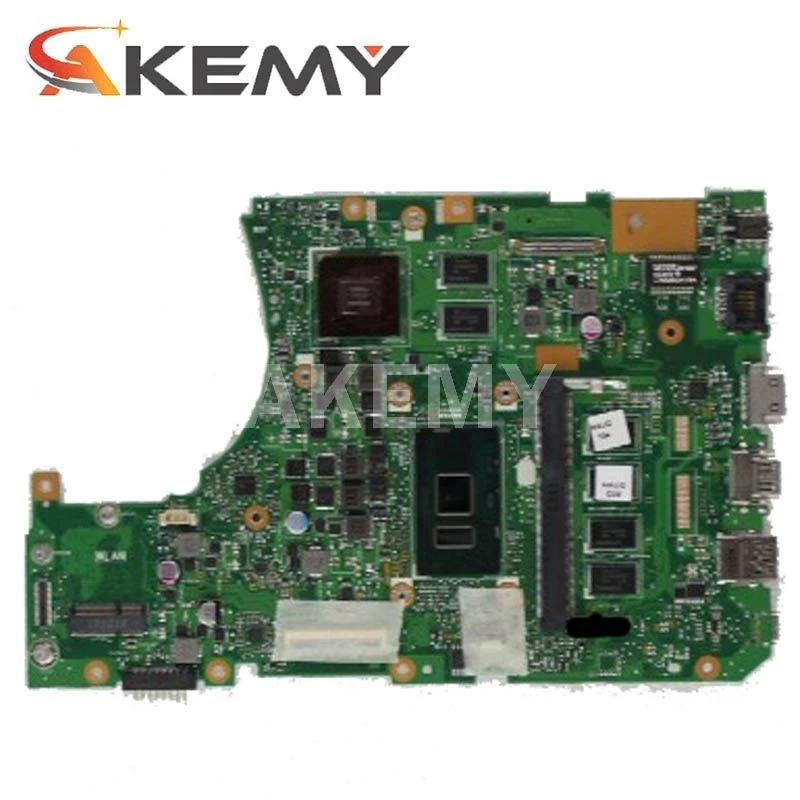 Online X556UJ MB HAUPTPLATINE Für ASUS X556UJ X556UB Laptop Motherboard 60NB09R0-MB1603 940M GPU Rev 3,1 SR2EZ I7-6500U CPU