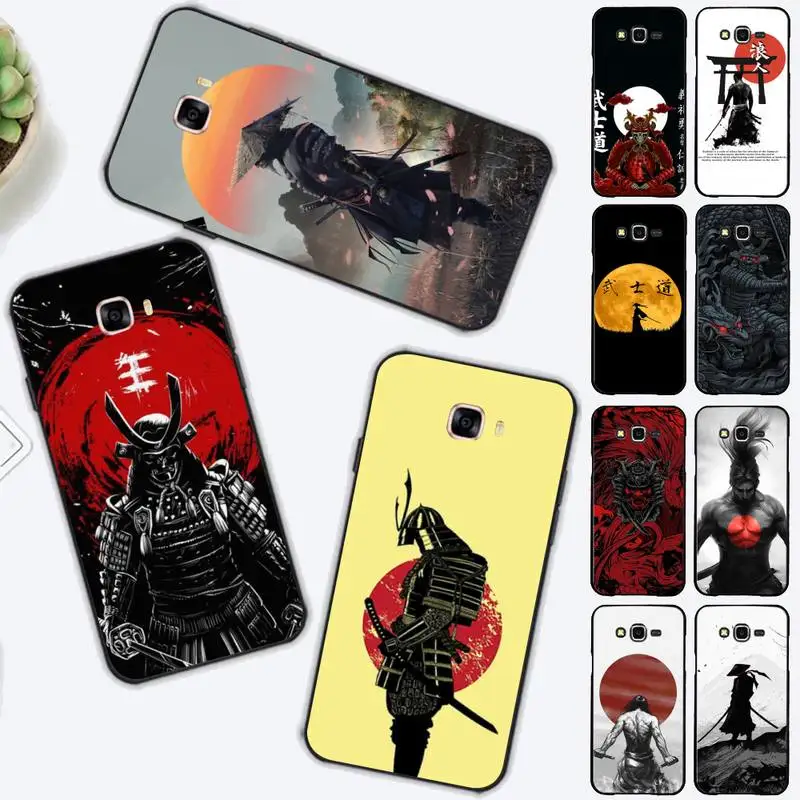 

Japan The samurai Ninja Phone Case for Samsung J 2 3 4 5 6 7 8 prime plus 2018 2017 2016 core