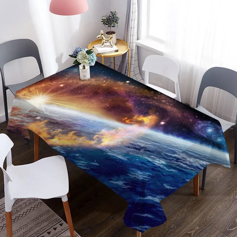 Скатерть из ткани Оксфорд водонепроницаемая ткань с рисунком загадочной