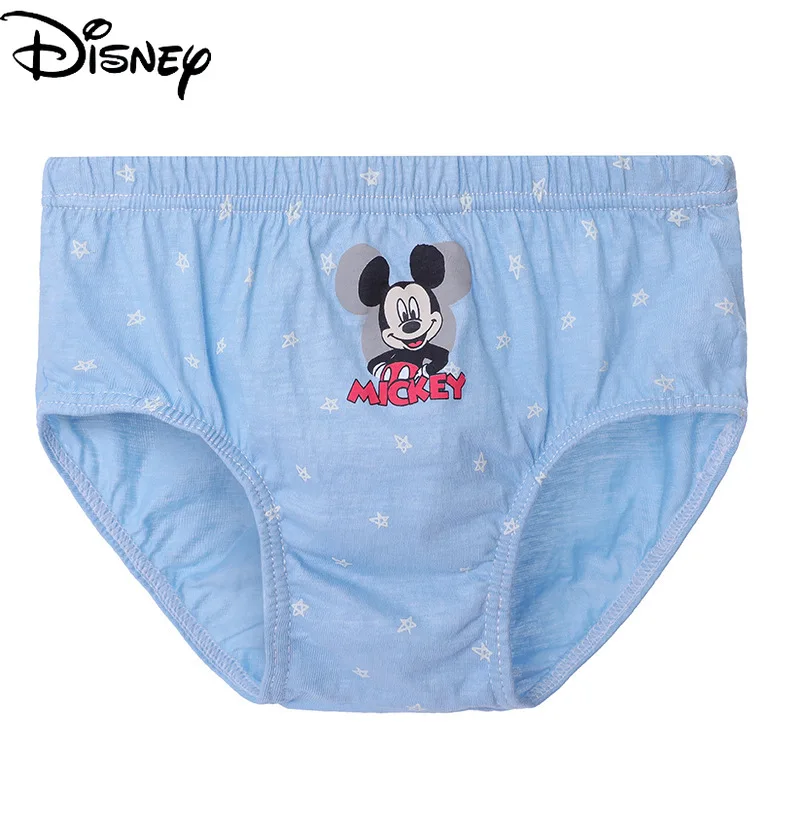 Оригинальный Disney Микки Мышь нижнее белье для мальчиков хлопковые трусы шорты