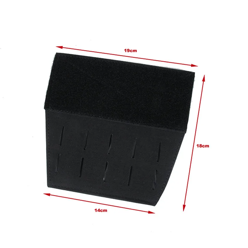 Горизонтальный адаптер для тактического жилета специальная клейкая Передняя