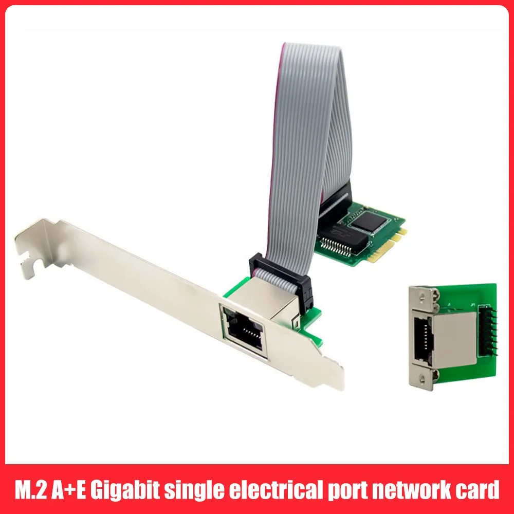 

Сетевая мини-карта PCI-E для сервера LAN, Двухпортовая гигабитная карта I210AT Ethernet Rj45, адаптер, 1000 м
