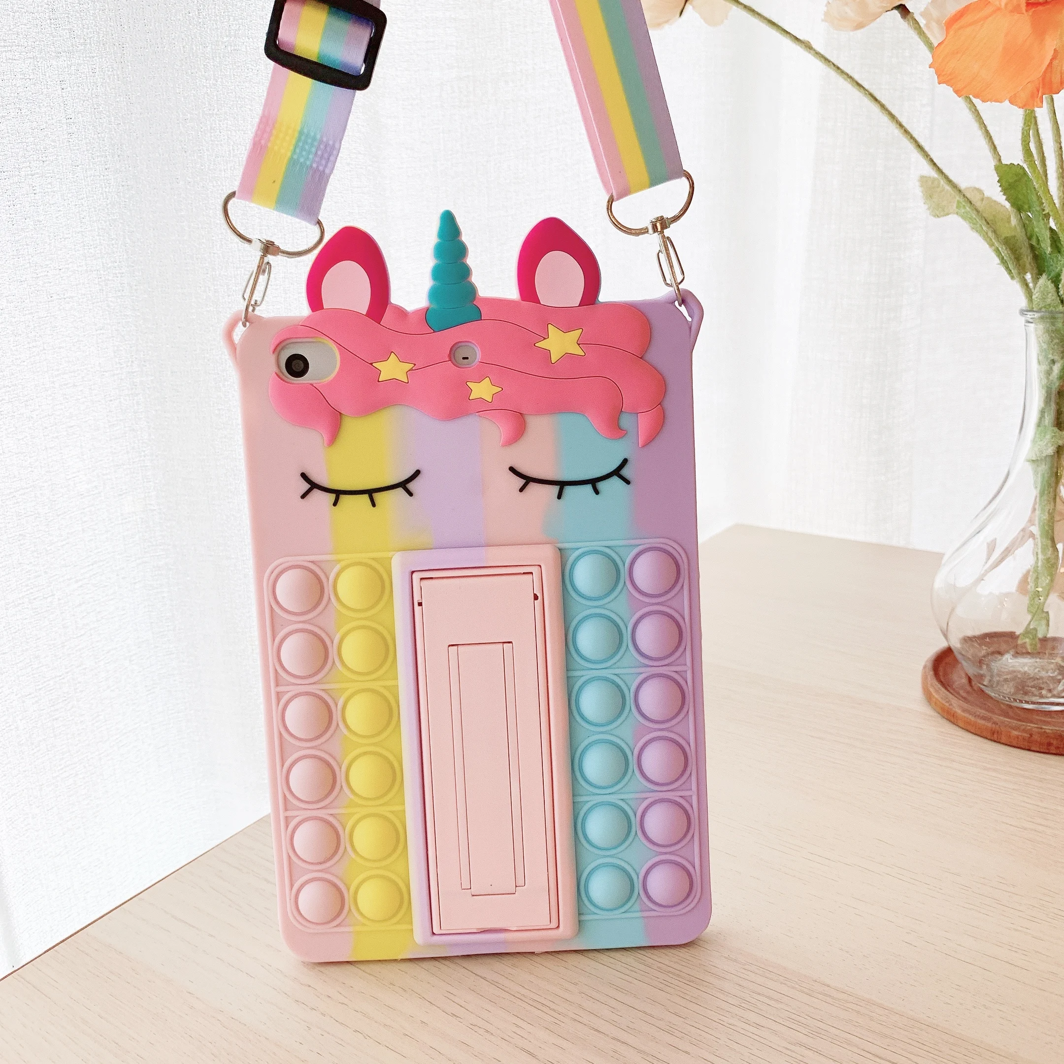 

2021 New Arrival Silicon For IPad Case Cute Cartoon Shockproof Protective For IPad I 1 2 3 10.9 Inch Tablet PC Cover