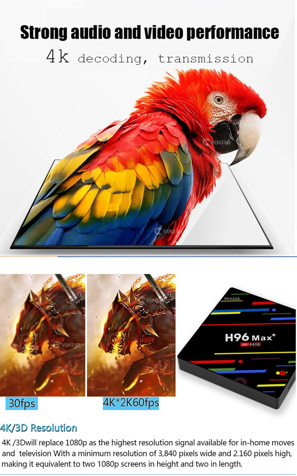 4 ГБ ОЗУ 64 Гб ПЗУ 4K Smart tv Box Android 9,0 H96 MAX Plus RK3328 телеприставка 2,4/5G wifi H96Max+ Youtube медиаплеер 2G16G