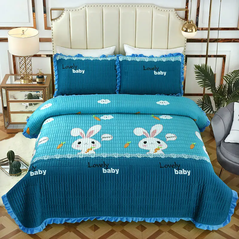 

Двухстороннее покрывало для кровати, подушка, Кристальный бархат, коралловый бархат, молочный бархат, покрывало для кровати, утолщенная нав...