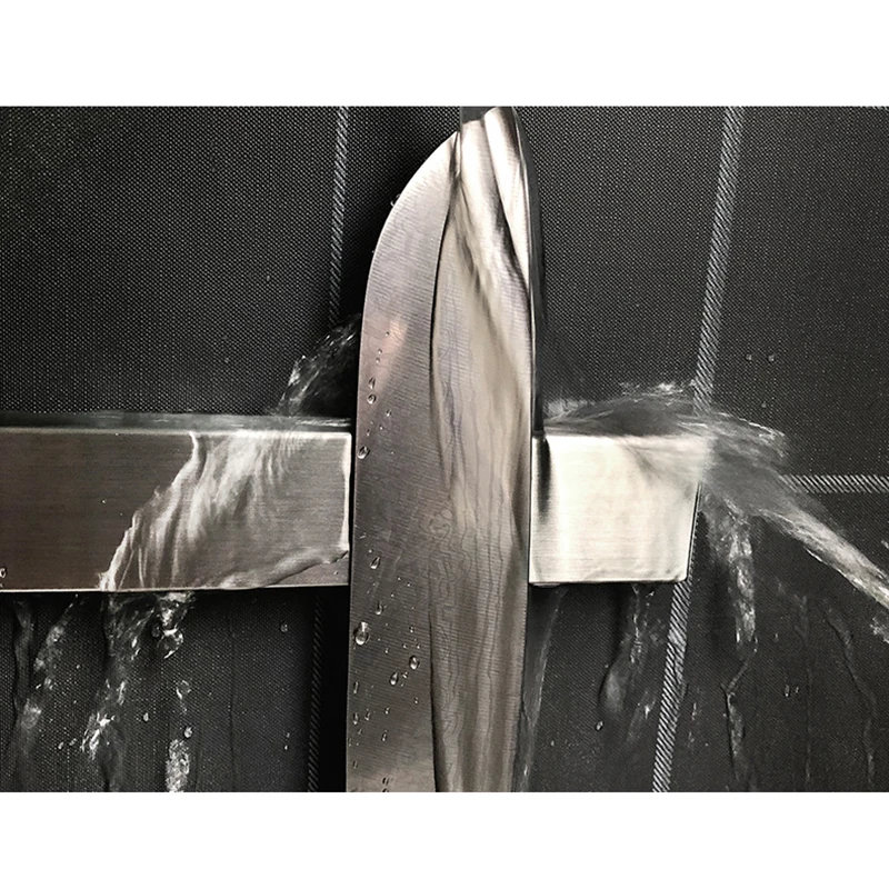 3 Размеры Магнитный Ножи держатель 304 Нержавеющая сталь настенный стеллаж для