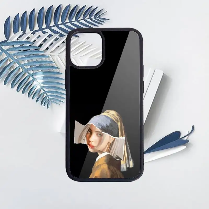 

Retro Abstract Art Daivd Mona Lisa Phone Case PC for iPhone 11 12 pro XS MAX 8 7 6 6S Plus X 5S SE 2020 XR