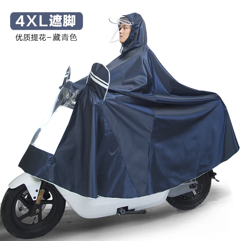 

Black Rain Coat for Men Motorcycle Rain Trench Coat Mens Lightweight Plus Size Rain Gear Impermeable Rainsuit Men 2019 GG50yy