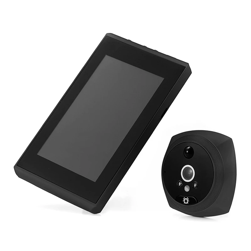 

4.3 Inch LCD Screen Digital Doorbell 160 Door Eye Electronic Peephole Door Camera Viewer Outdoor Door Bell