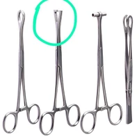 1pc surgical steel different open shape tweezers piercing professional puncture tools opening closing needle ball clamp pliers
