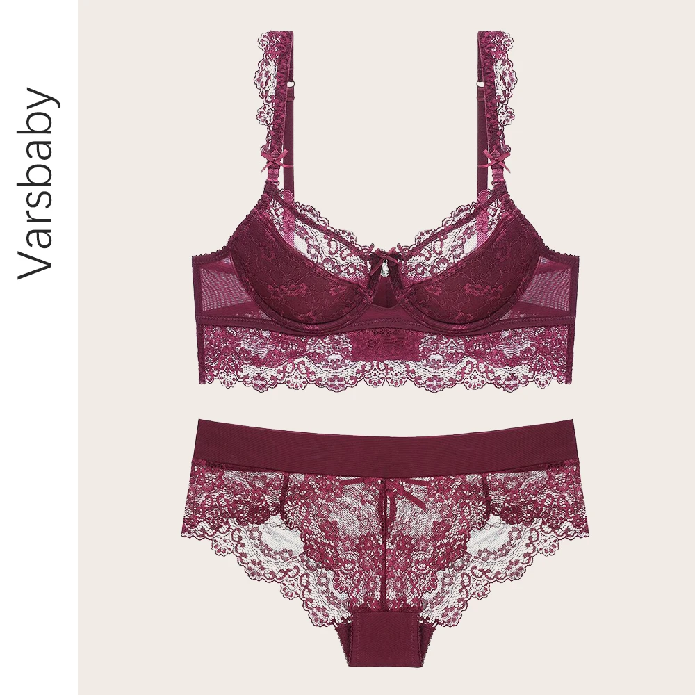 Varsbaby модная пикантная обувь с кружевами Нижнее белье тонкими чашечками Push up
