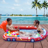 inflatable swim pool sprinkler water toy inflatable swimming pool fountain for sunbath kids water park family water party