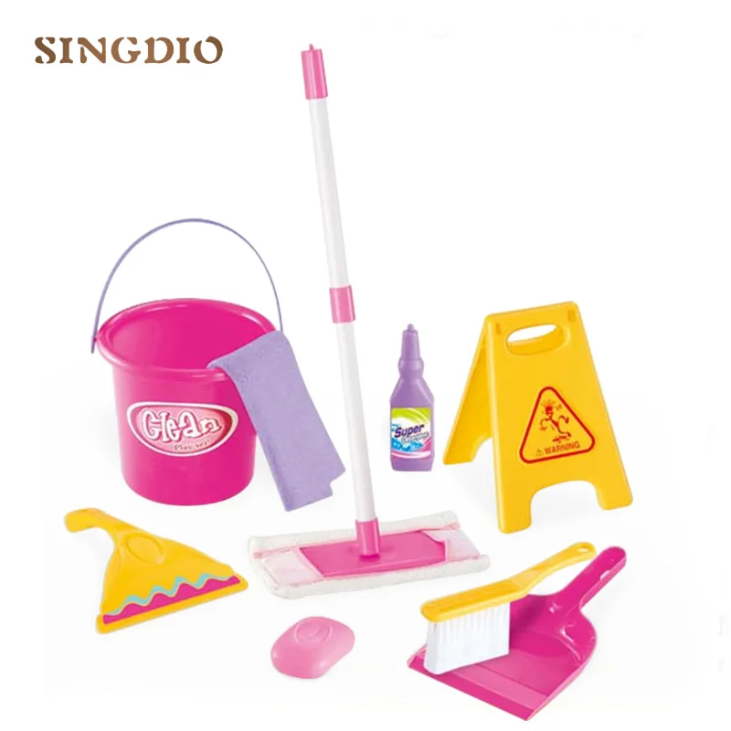 Девочка ролевая игра игрушка для уборки дома имитация мытье мини-игрушки детские