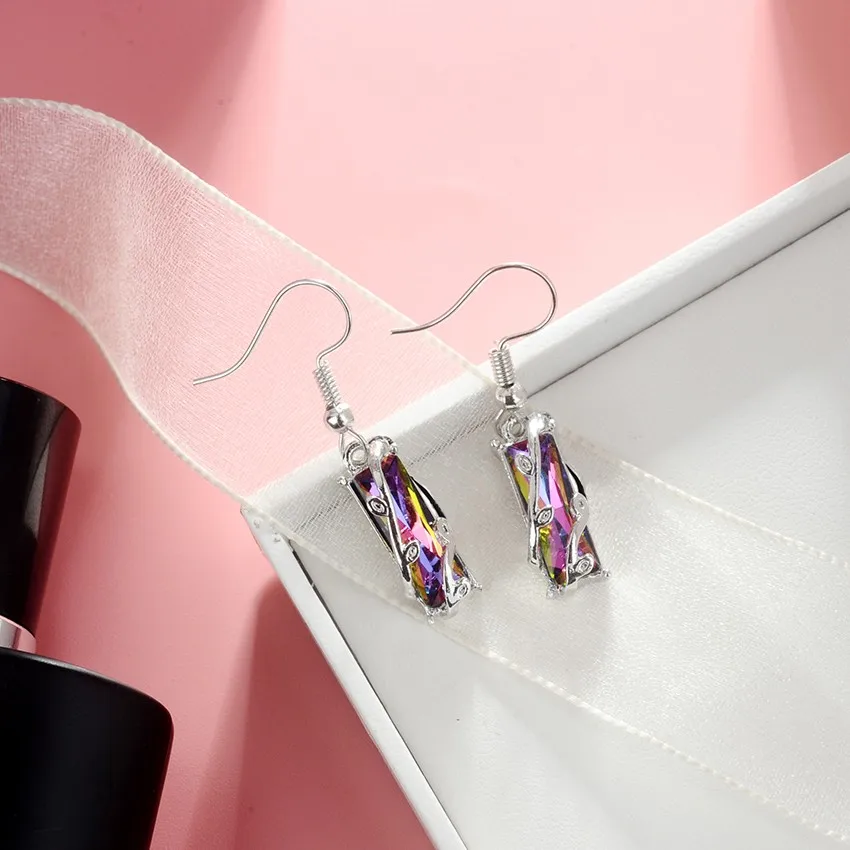 

Earrings Minimalism Fashion Irregular Shaped Beads Geometry Pearl LOVE Creative Earring Women's Jewelry S1