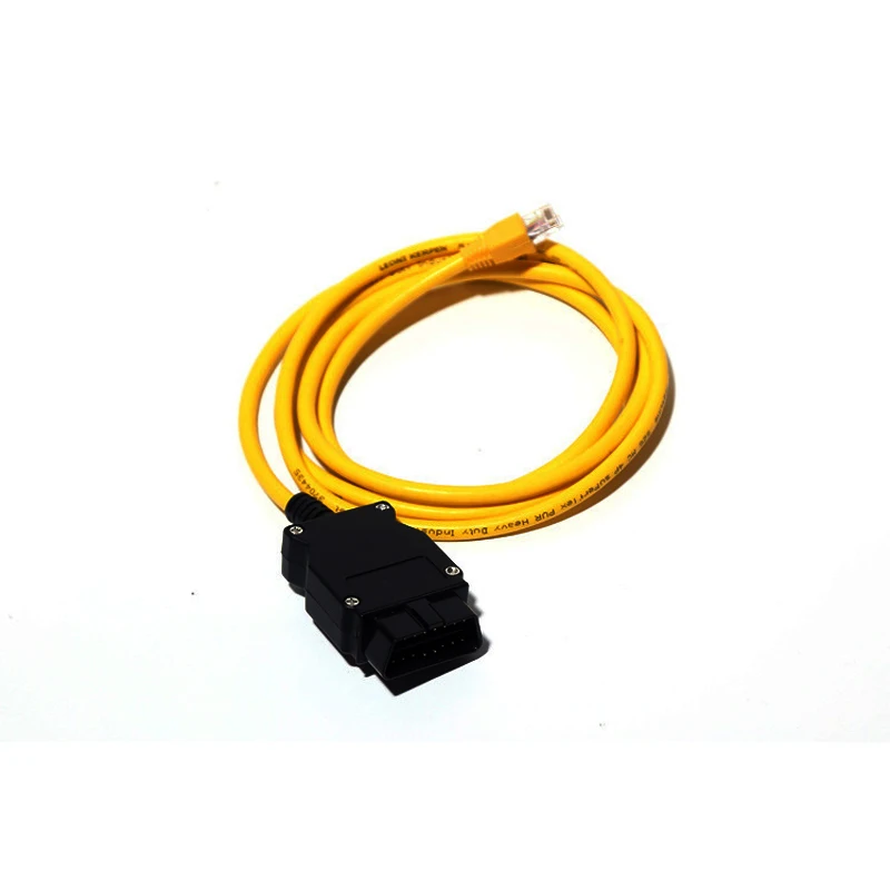 Качественный кабель E-SYS ENET для BMW серии F ICOM OBD2 диагностический кодирования Ethernet