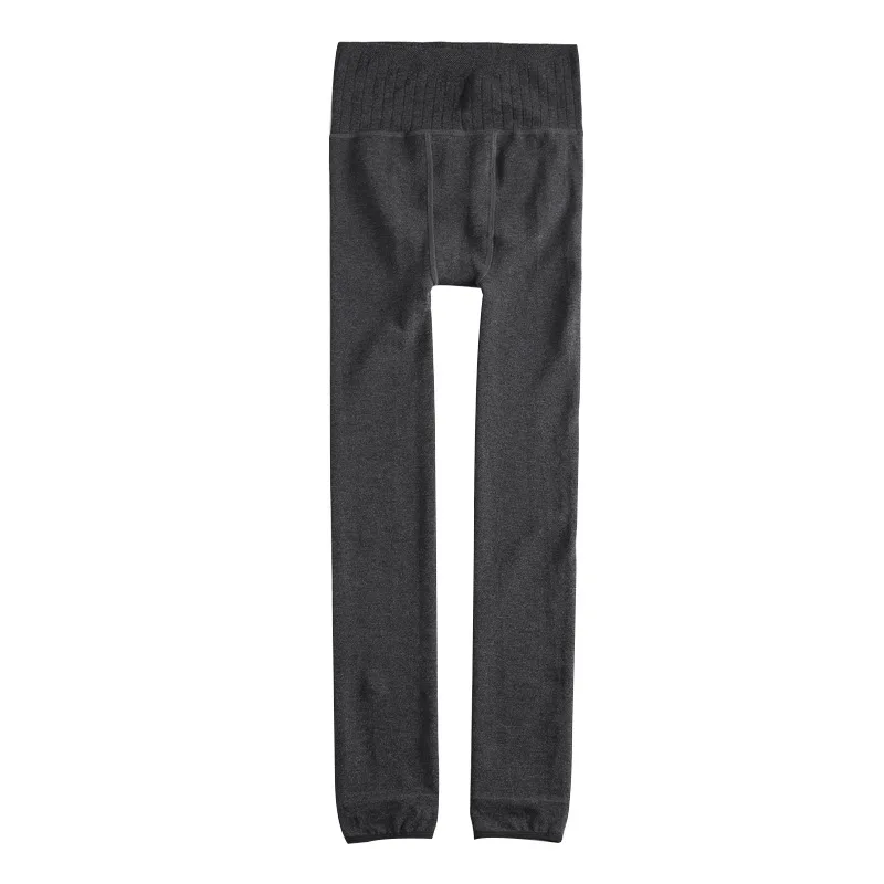 Зимние женские бархатные хлопковые леггинсы размера плюс Стрейчевые брюки с