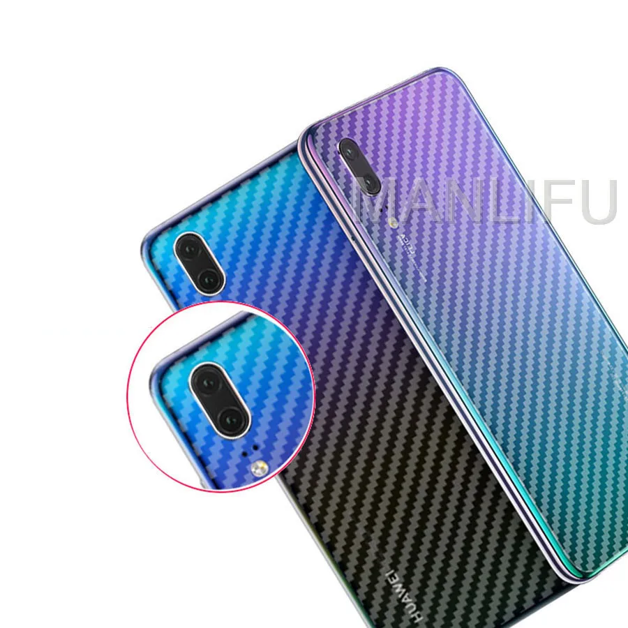 5 шт./лот 3D защита для экрана из углеродного волокна Huawei P40 Pro Honor View 20 8X P Smart 2019