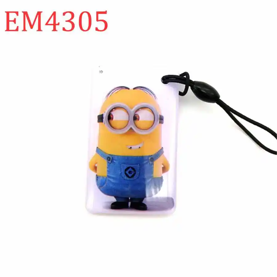 125 кГц перезаписываемый записи пробельная карта EM4305 T5577 брелок маркер проксимити