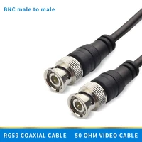 1m bnc cable male to male jumper cable 50 ohm cctv video camera bnc wire rg58 coaxial cables q9 head monitoring signal line