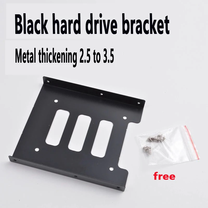 

Useful 2.5 To 3.5 Inch SSD HDD Inclosure Metal Mounting Adapter Bracket Dock For Desktop Laptop PC SSD Server