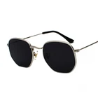 Солнцезащитные очки Мужские, летние, квадратные, зеркальные, классические, в стиле ретро, 2020