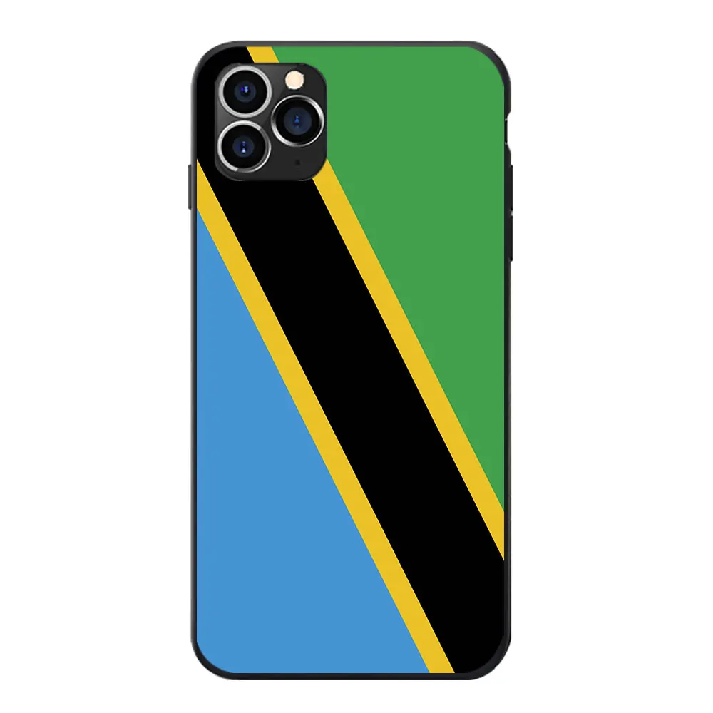 Чехлы для телефонов из мягкого ТПУ с изображением флага Танзании XIAOMI 5 6 8 9 MAX MIX NOTE