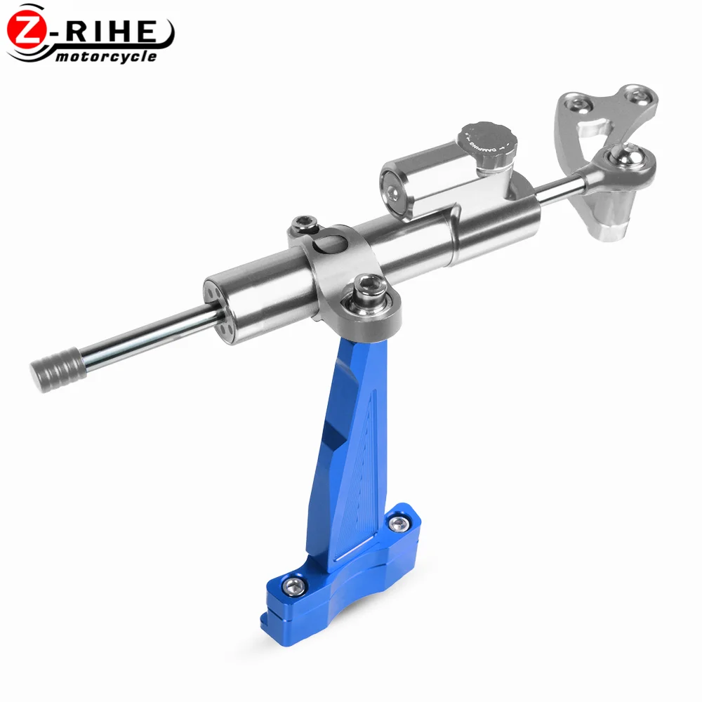 CNC алюминиевый регулируемый Полный Набор рулевой демпфер Стабилизатор Монтажный