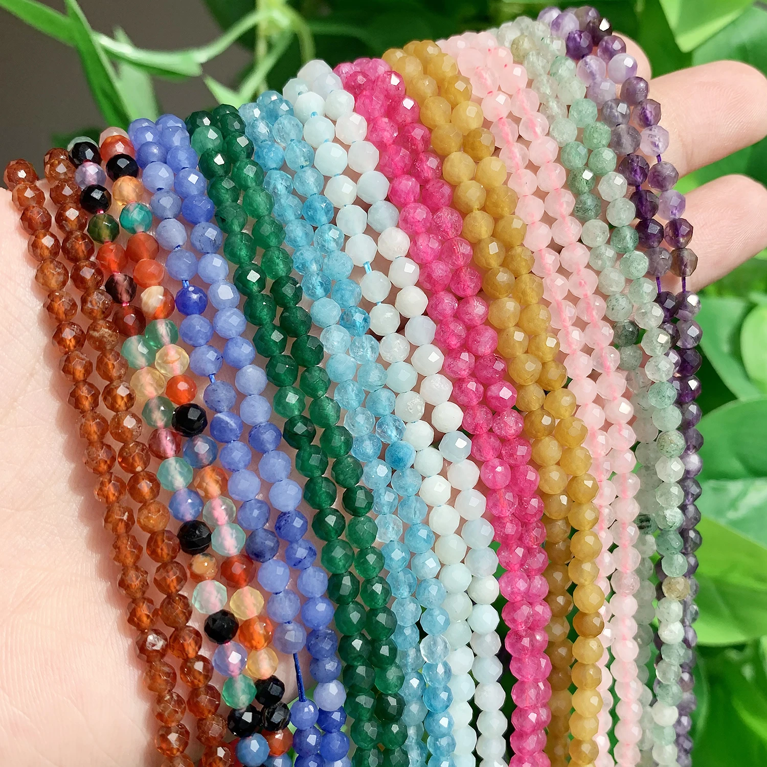 Бусины из натурального агата лазурита амазонита опала 2/3/4 мм | Украшения и