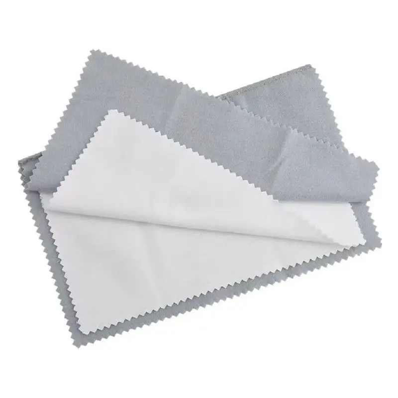 

Cotton Jewelry Cleaning Polishing Cloths Gold Silver Platinum Jewelry Silverware Tarnish Remover Keep Jewelry Shining